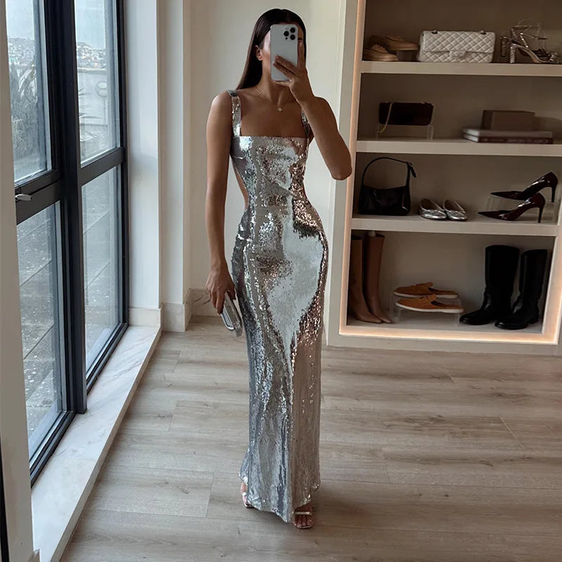 Bellaso - Shine Kleid mit Offenem Rücken
