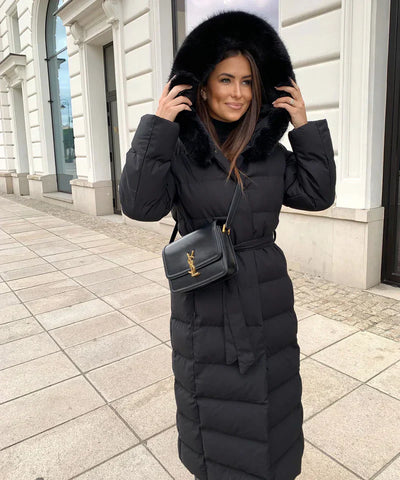 Carmen® | Schicker Damen-Wintermantel mit Pelzkragen