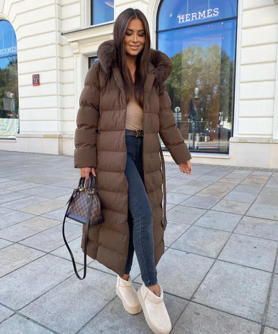 Carmen® | Schicker Damen-Wintermantel mit Pelzkragen