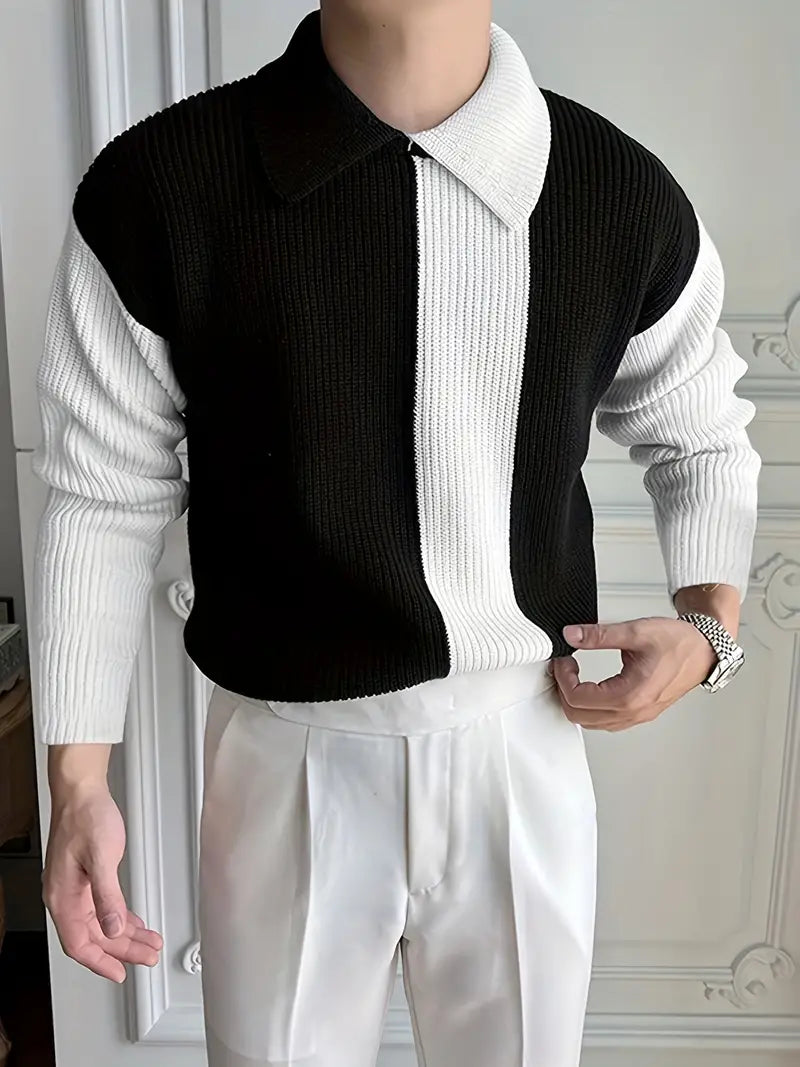 Bellaso – longsleeve im koreanischen Stil für männer