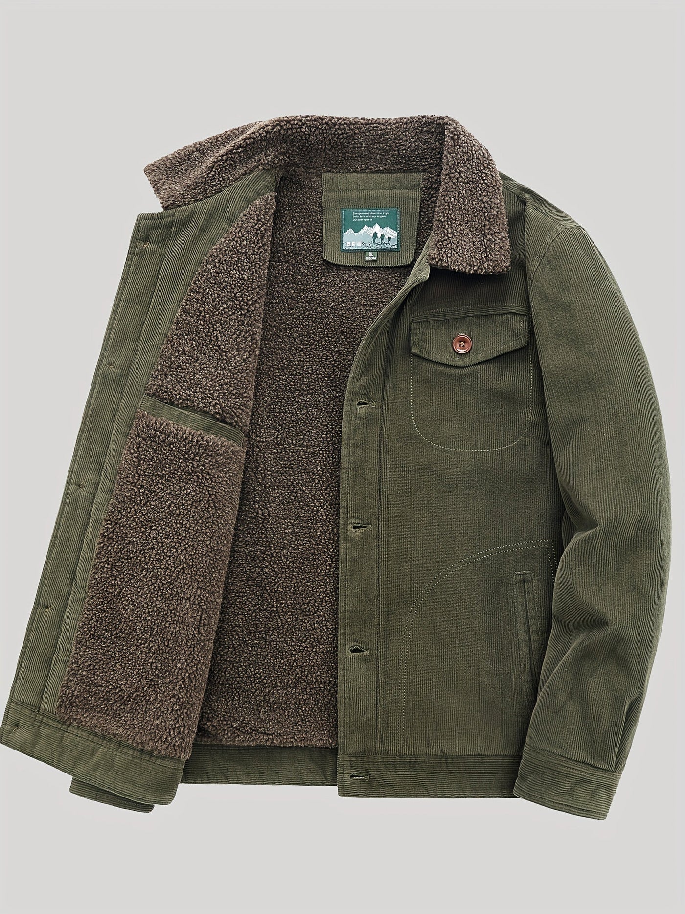Schneider Mode | Outdoor jacke mit knopfleiste herren warm