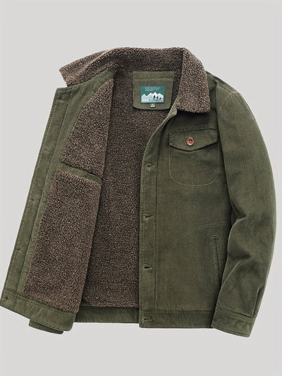 Schneider Mode | Outdoor jacke mit knopfleiste herren warm