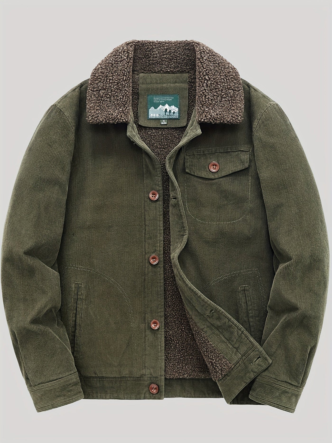 Schneider Mode | Outdoor jacke mit knopfleiste herren warm