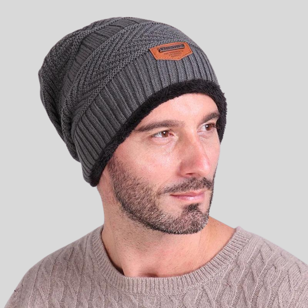 Bellaso Winter-Accessoire-Set aus dicker Wolle -HARRISON