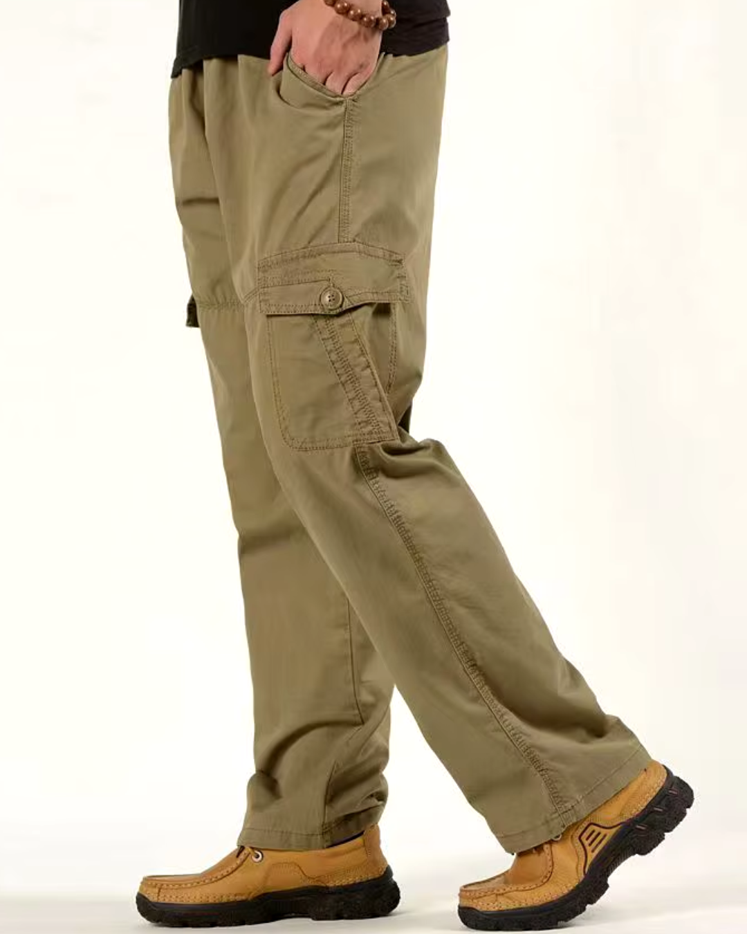 Adriel | Premium Fleece Comfort Herren Cargo Hose