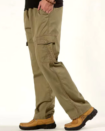 Adriel | Premium Fleece Comfort Herren Cargo Hose