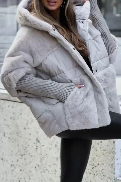 Gabriela® | Luxuriöse Puffer-Jacke für Damen aus Kunstpelz