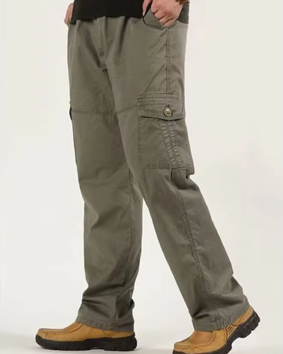 Adriel | Premium Fleece Comfort Herren Cargo Hose