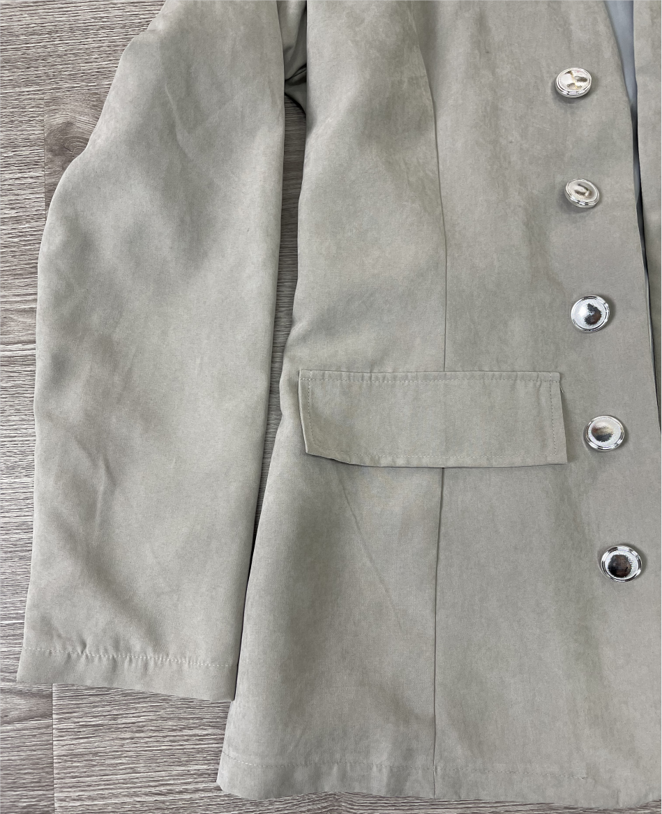 Bellaso Trend Simple Solid Langarm-Oberbekleidung