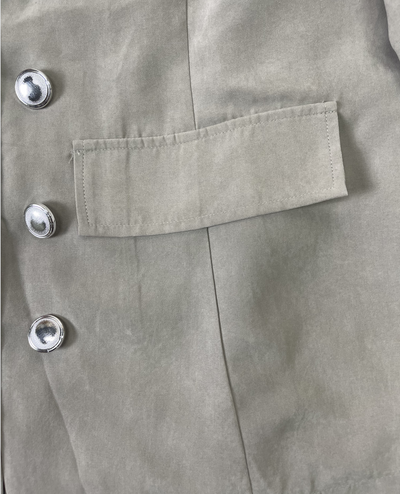 Bellaso Trend Simple Solid Langarm-Oberbekleidung