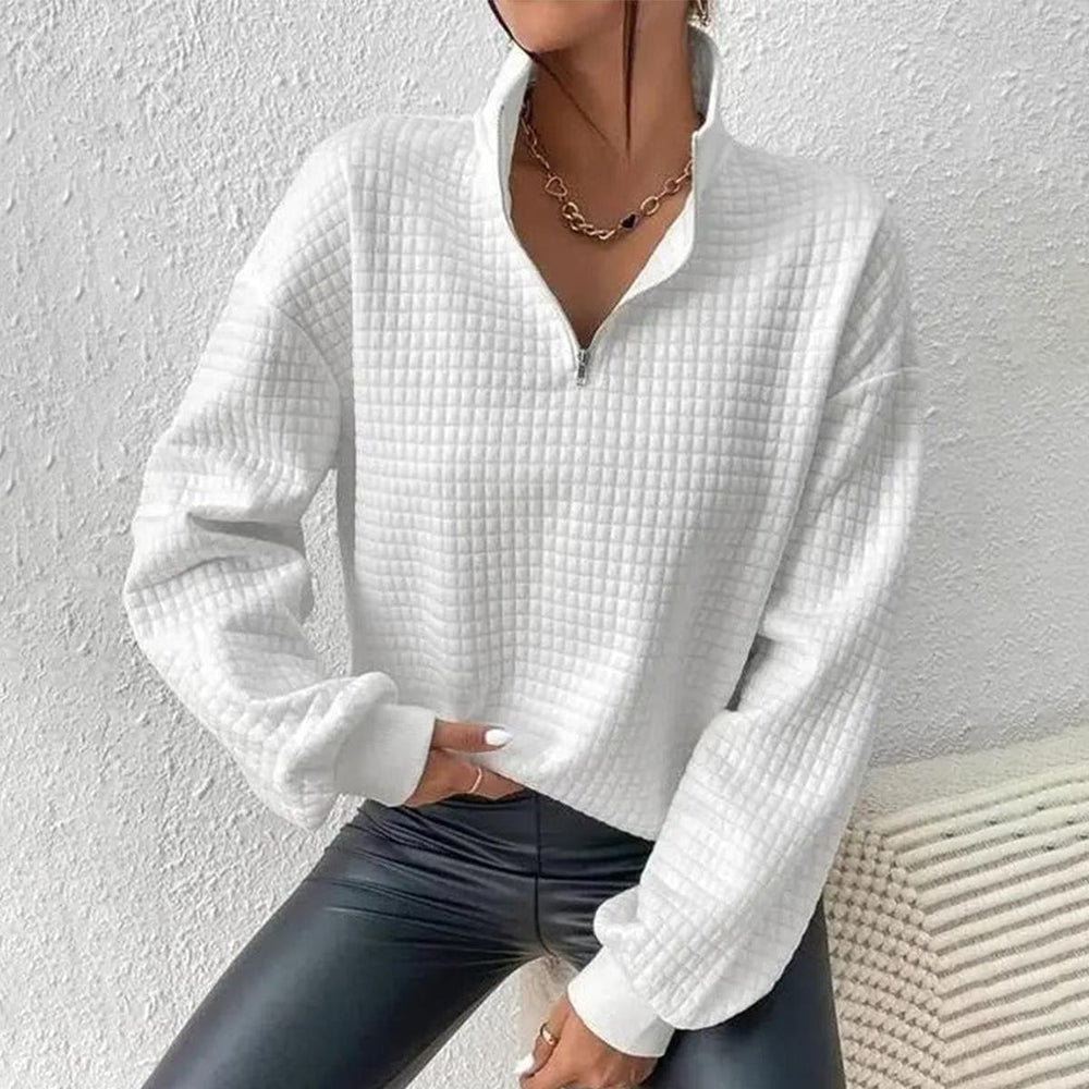 Bellaso Trend Cozy Solid Langarmtop