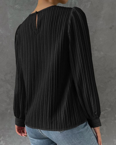 Bellaso - Olivia Bluse mit Laternenärmel