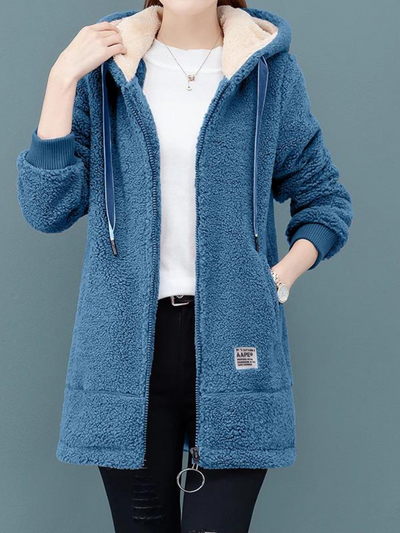 Bellaso Plüsch-Pullover - Rubi