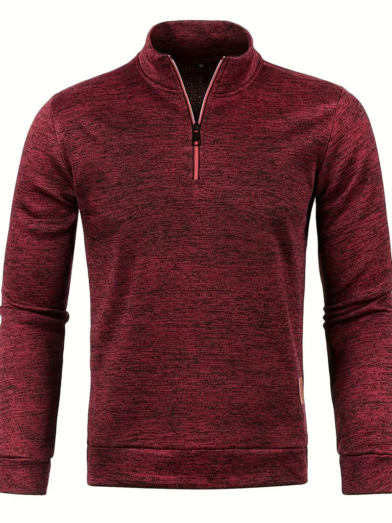 Zack | Stylish Half-Zip Fleece Herrenpullover