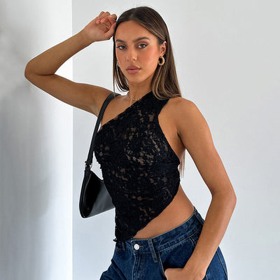 Bellaso - One Shoulder Top