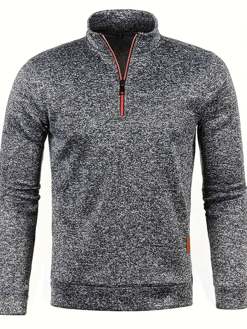 Zack | Stylish Half-Zip Fleece Herrenpullover
