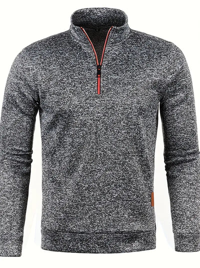 Zack | Stylish Half-Zip Fleece Herrenpullover