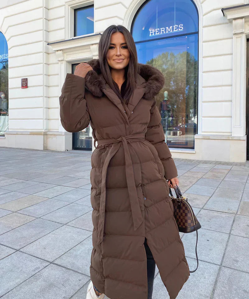 Carmen® | Schicker Damen-Wintermantel mit Pelzkragen