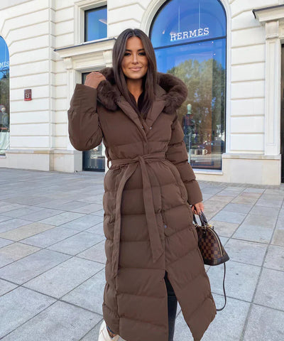 Carmen® | Schicker Damen-Wintermantel mit Pelzkragen