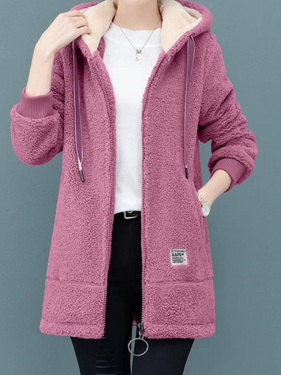 Bellaso Plüsch-Pullover - Rubi