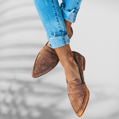 Malina | Spitz zulaufende Loafer flach