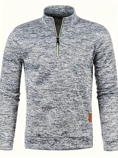 Zack | Stylish Half-Zip Fleece Herrenpullover