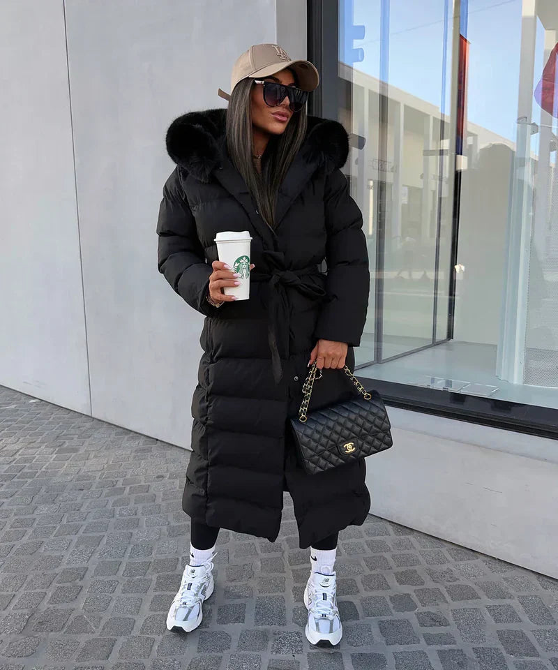 Carmen® | Schicker Damen-Wintermantel mit Pelzkragen