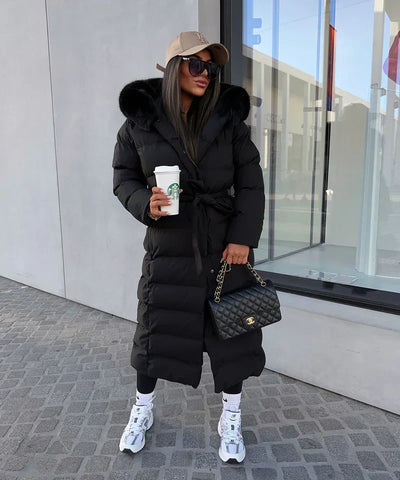 Carmen® | Schicker Damen-Wintermantel mit Pelzkragen