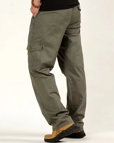Adriel | Premium Fleece Comfort Herren Cargo Hose