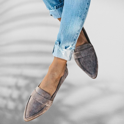 Malina | Spitz zulaufende Loafer flach