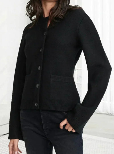 Bellaso - WARME HERBSTSTRICKJACKE MIT ENGLISCHER ELEGANZ FÜR DAMEN