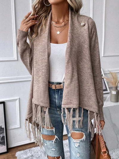 Bellaso Trend - Moderner Pullover mit langen Ärmeln und Schal