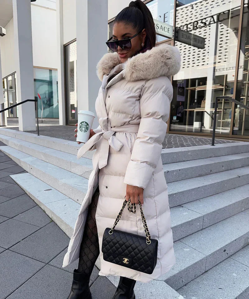 Carmen® | Schicker Damen-Wintermantel mit Pelzkragen