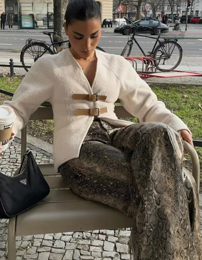Bellaso - Elegante Träger Cardigan