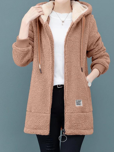 Bellaso Plüsch-Pullover - Rubi