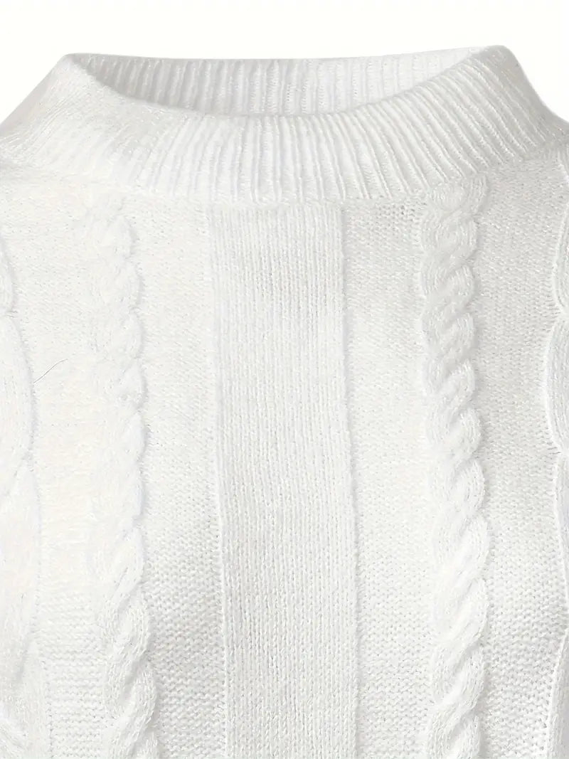 Bellaso – stylischer spitzenpullover