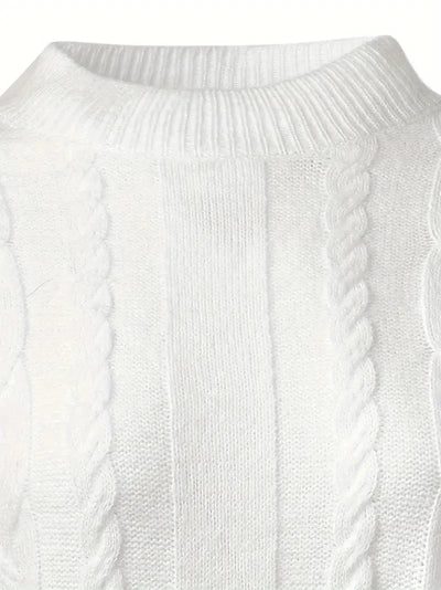 Bellaso – stylischer spitzenpullover