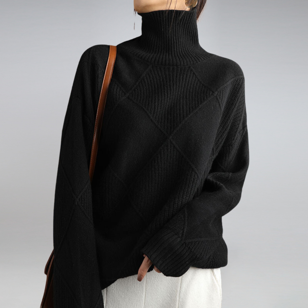 Adelia | Zeitlose Eleganz Kuschelige Wärme Damen Rollkragenpullover