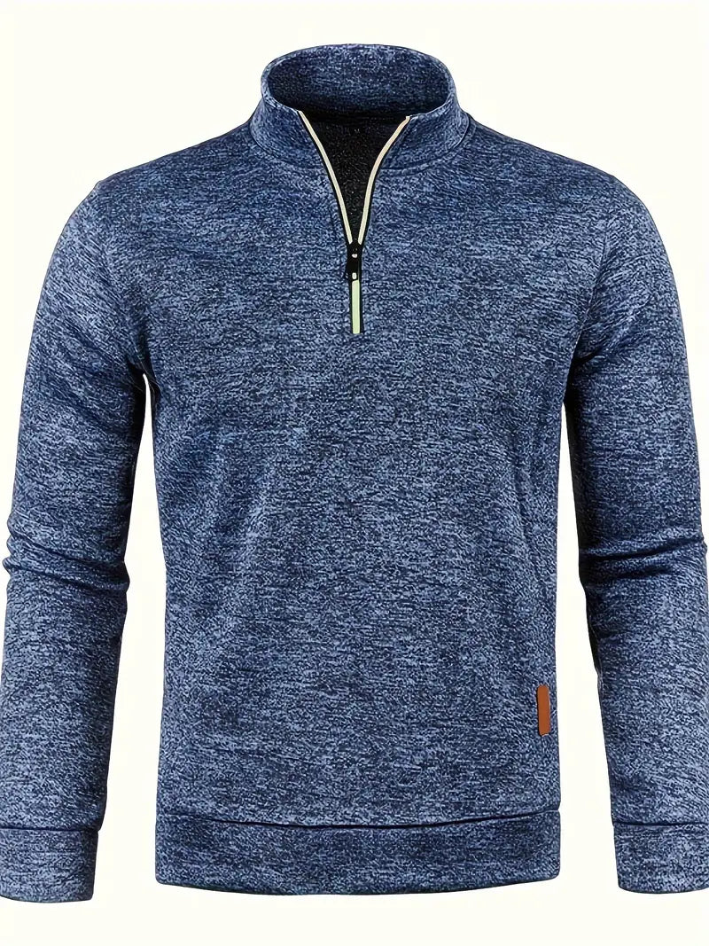 Zack | Stylish Half-Zip Fleece Herrenpullover