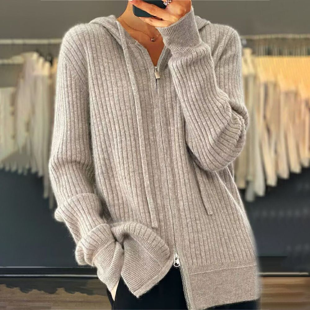 Bellaso Trend - Sophie Cozy schlichter Kapuzenpullover
