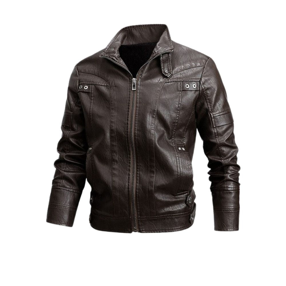 Bellaso - Vintage-Lederjacke für Männer