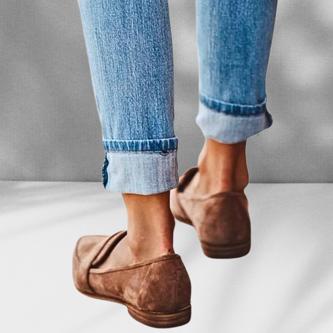 Malina | Spitz zulaufende Loafer flach