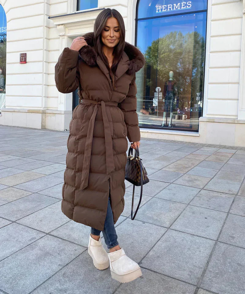 Carmen® | Schicker Damen-Wintermantel mit Pelzkragen