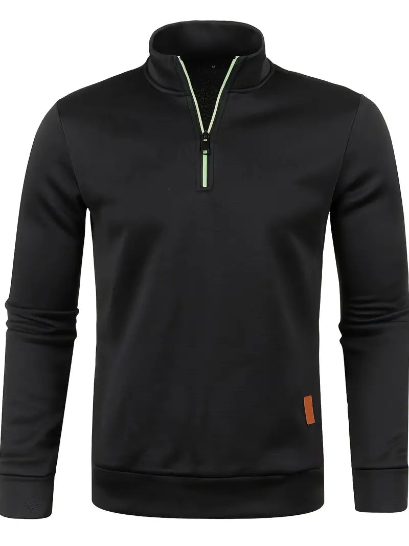 Zack | Stylish Half-Zip Fleece Herrenpullover