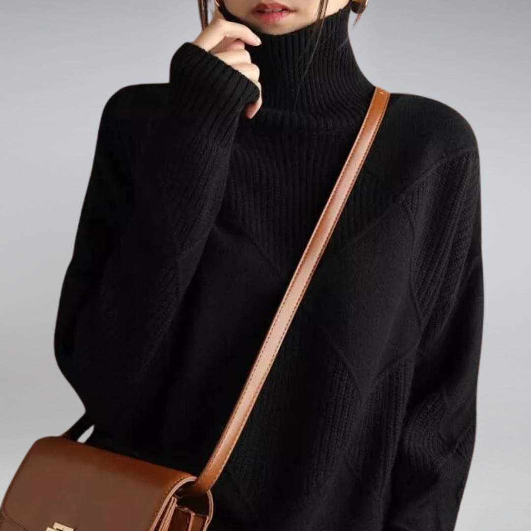 Adelia | Zeitlose Eleganz Kuschelige Wärme Damen Rollkragenpullover