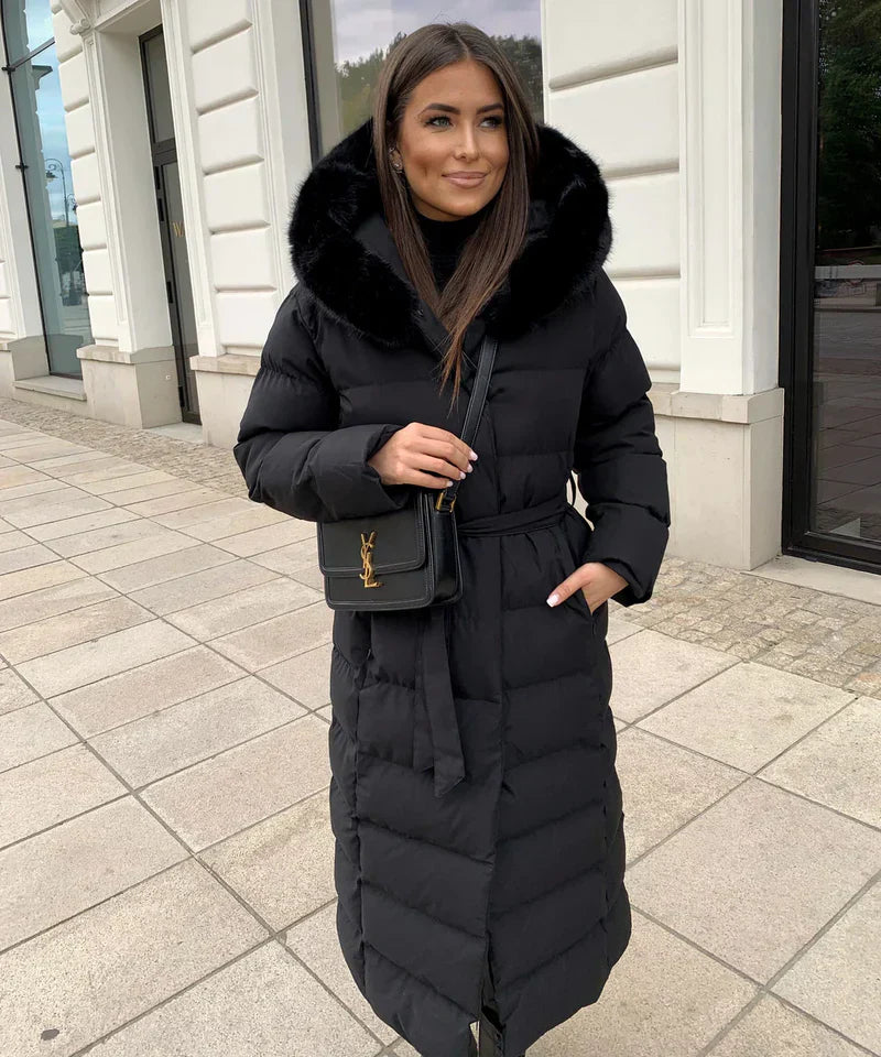 Carmen® | Schicker Damen-Wintermantel mit Pelzkragen