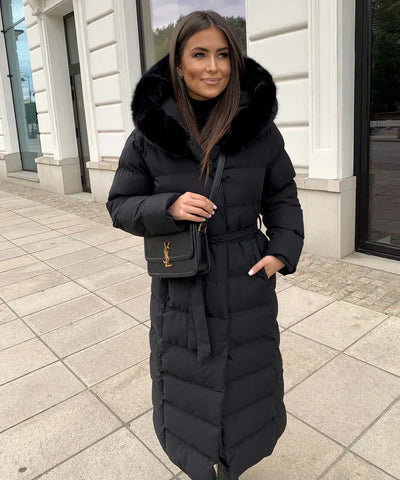 Carmen® | Schicker Damen-Wintermantel mit Pelzkragen