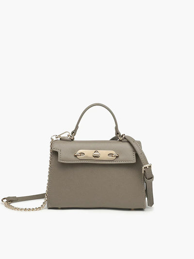 Bellaso - Mini Klapp-Crossbody-Handtasche