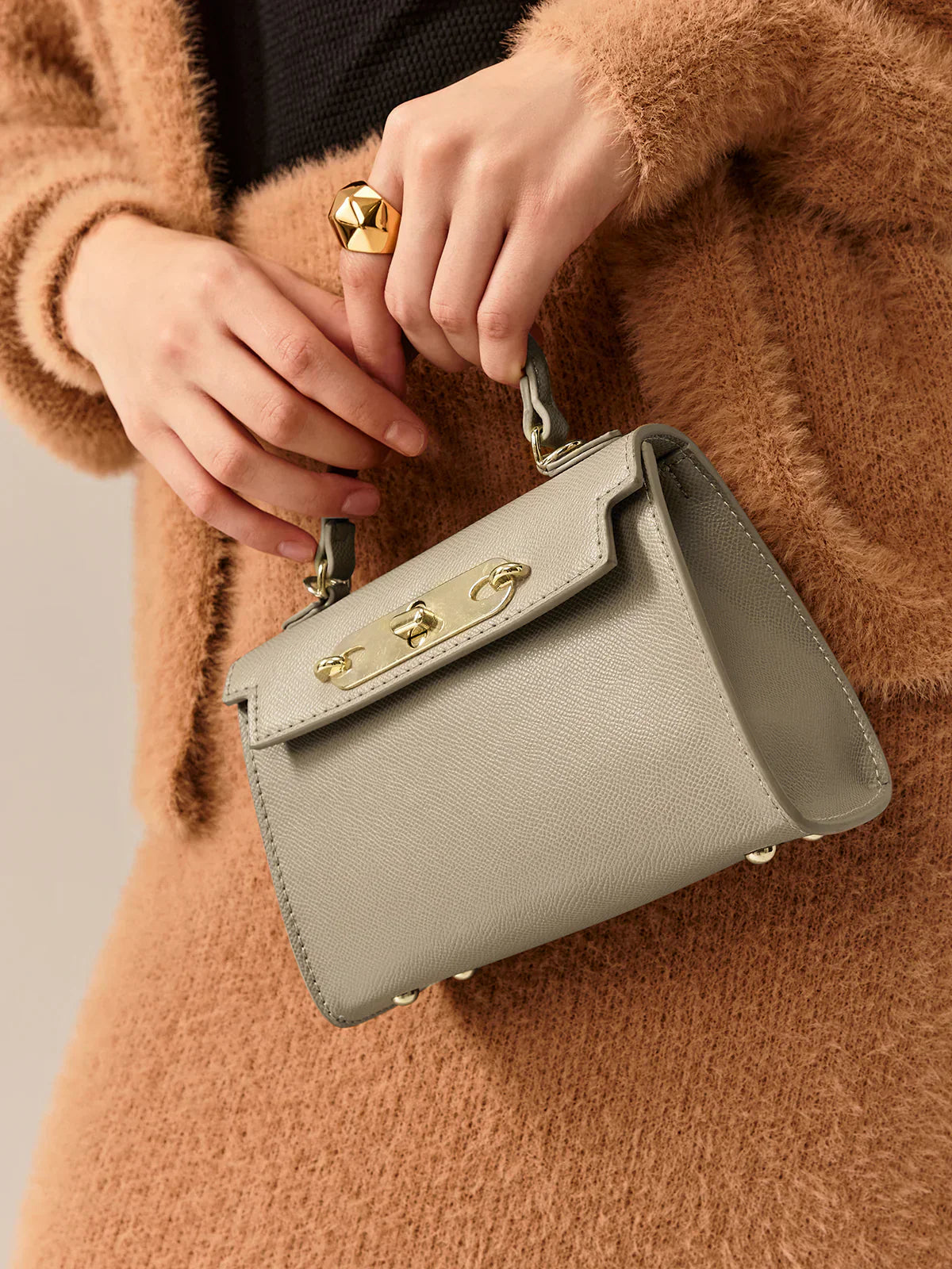 Bellaso - Mini Klapp-Crossbody-Handtasche