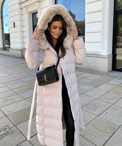 Carmen® | Schicker Damen-Wintermantel mit Pelzkragen